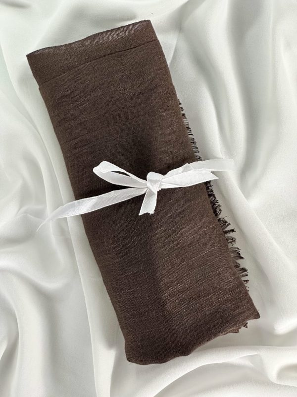 Shade Chocolate Brown | Premium Turkish Lawn Hijab