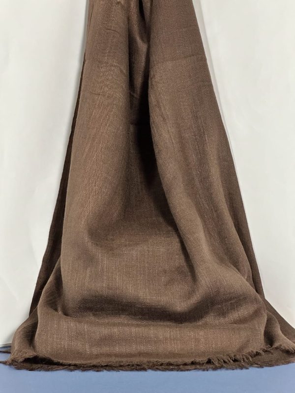 Shade Chocolate Brown | Premium Turkish Lawn Hijab - Image 3
