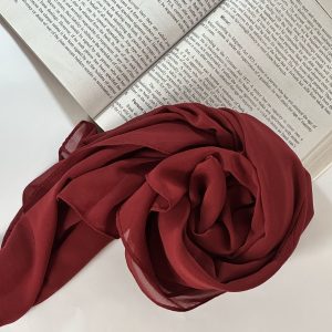 Shade Ruby Red | Butter Georgette Hijab