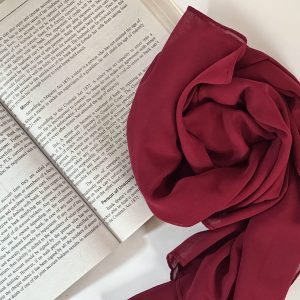 Shade Maroon | Butter Georgette Hijab