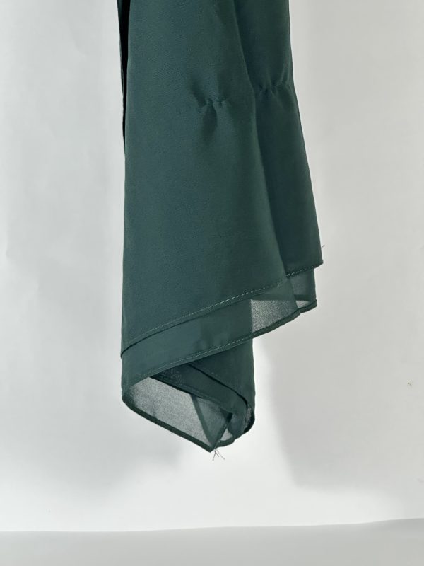 Shade Forest Green | Butter Georgette Hijab - Image 2