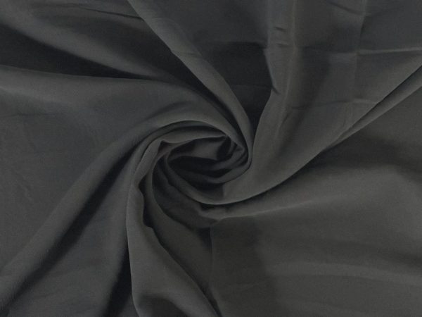 Dark Grey | Butter Georgette Hijab - Image 2