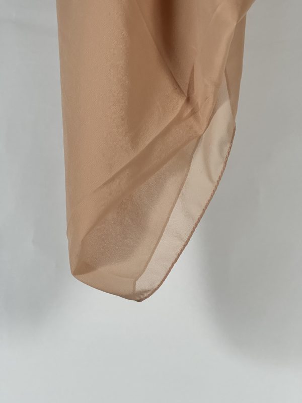 Shade Of Beige Milo | Butter Georgette Hijab - Image 2