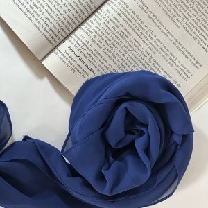 Shade Royal Blue | Butter Georgette Hijab