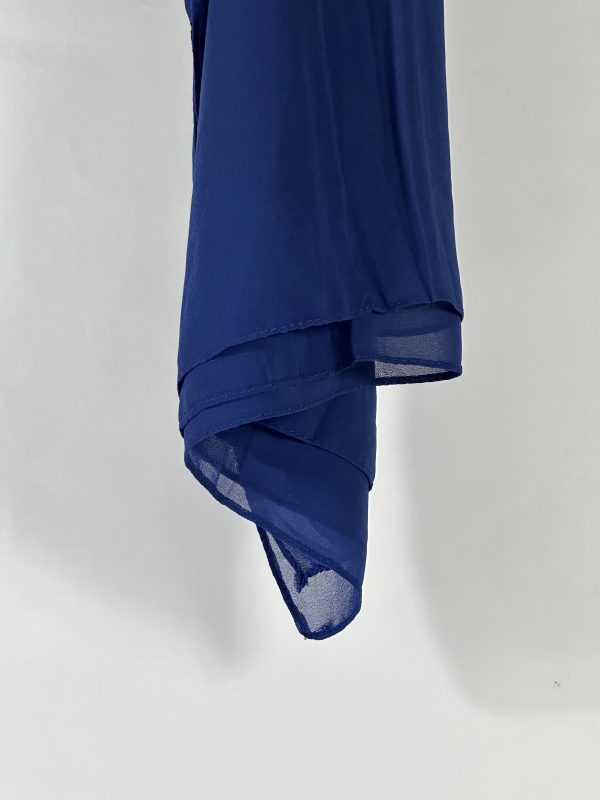 Shade Royal Blue | Butter Georgette Hijab - Image 3