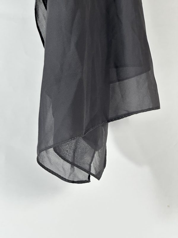 Shade Ash Grey | Butter Georgette Hijab - Image 2