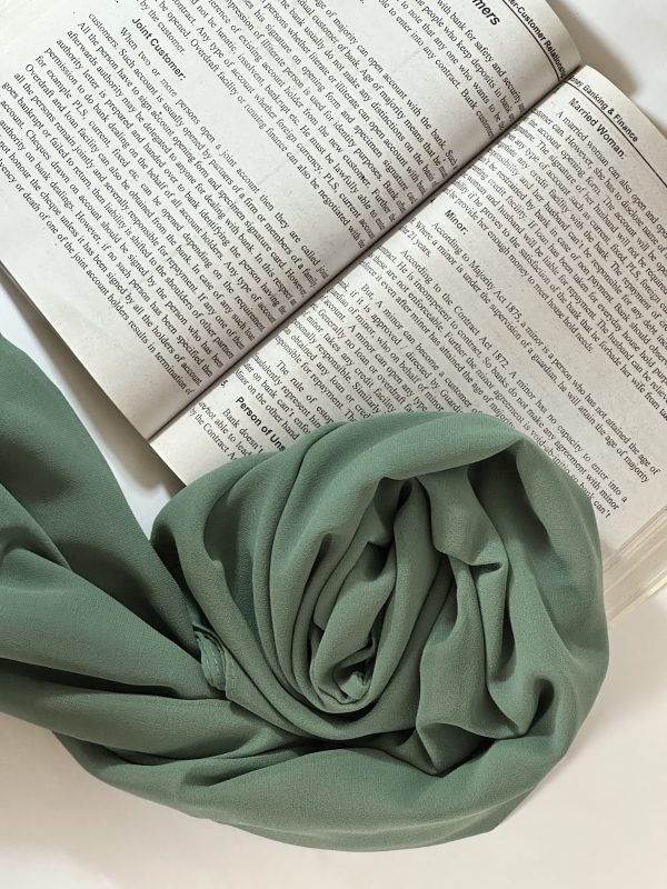Shade Fern Green | Butter Georgette Hijab