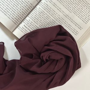 Shade Burgundy | Butter Georgette Hijab