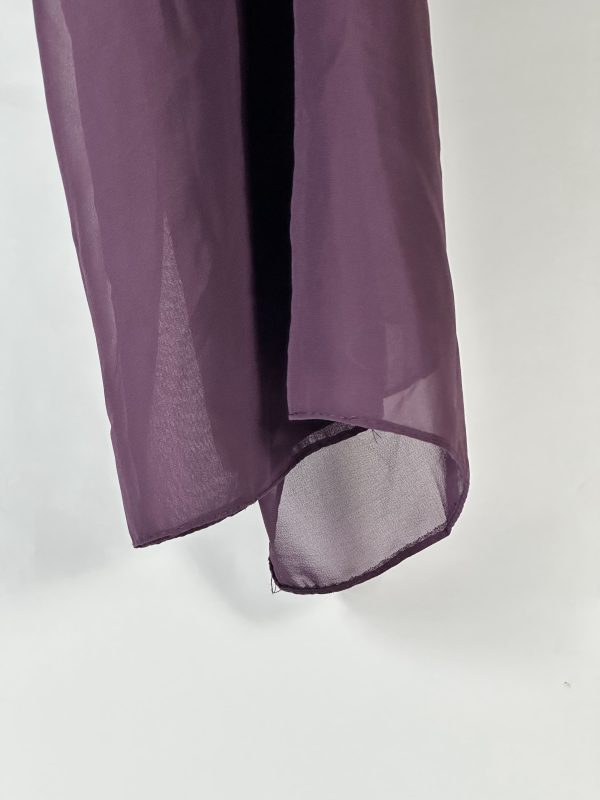 Shade Eggplant | Butter Georgette Hijab - Image 3