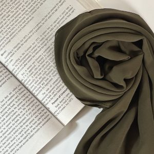 Shade Olive Green | Butter Georgette Hijab
