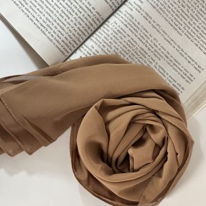 Shade Dusty Brown | Butter Georgette Hijab