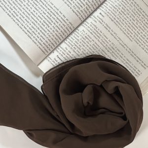Shade Chocolate Brown | Butter Georgette Hijab