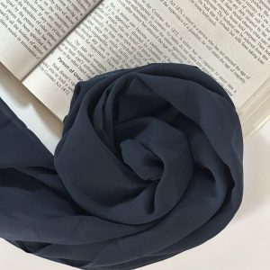 Shade Dark Blue | Butter Georgette Hijab