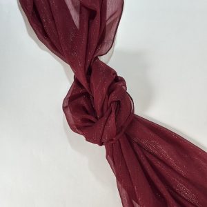 Shade Deep Maroon | Shimmer Hijab