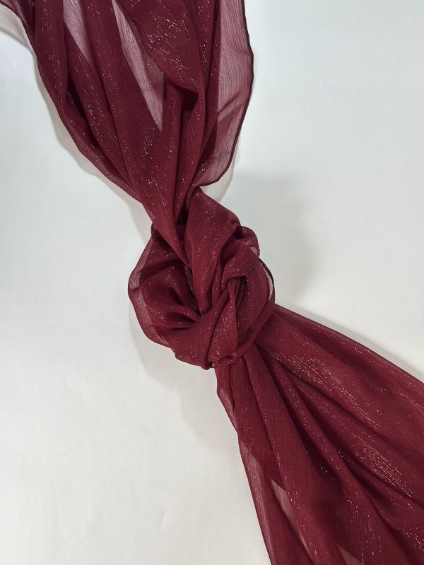 Shade Deep Maroon | Shimmer Hijab